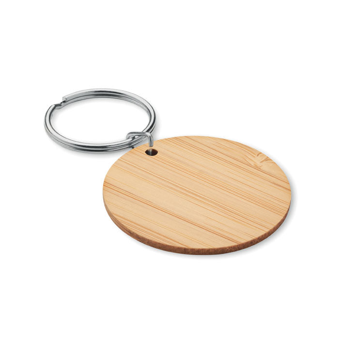 ROUNDBOO Schlüsselring Bambus, rund – Holz