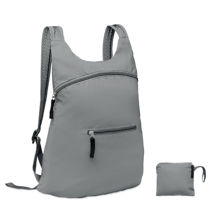 DESTELLO Sportrucksack 190T Polyester – Mattsilber