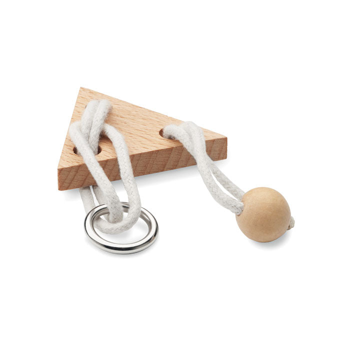 NERVE Geduldsspiel Holz Dreieck – Holz