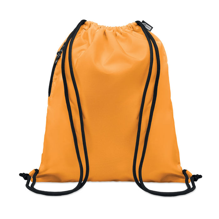 NIGHT Großer Beutel mit Kordelzug – Orange