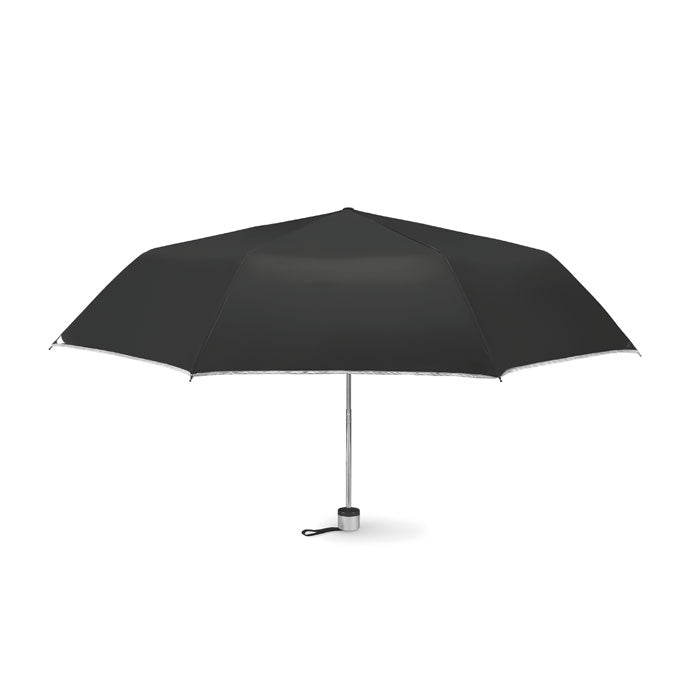 CARDIF 3-faltiger Regenschirm – Schwarz