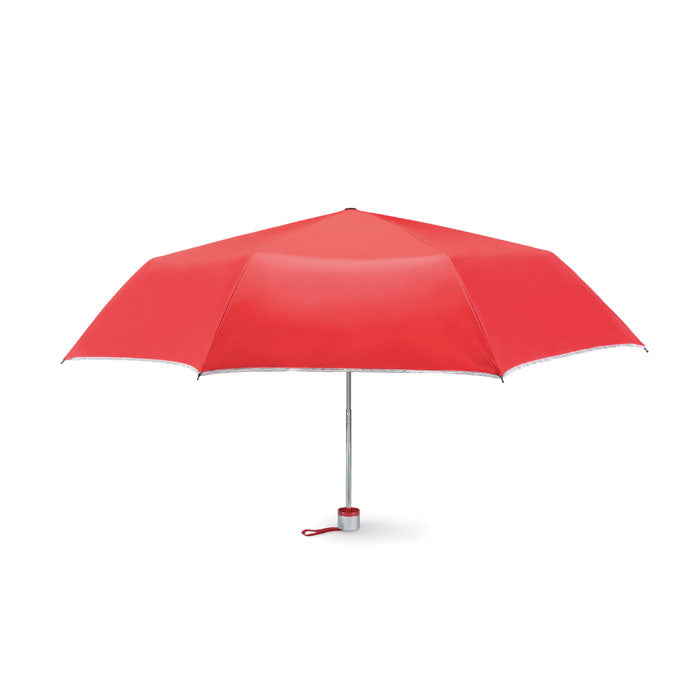 CARDIF 3-faltiger Regenschirm – Rot