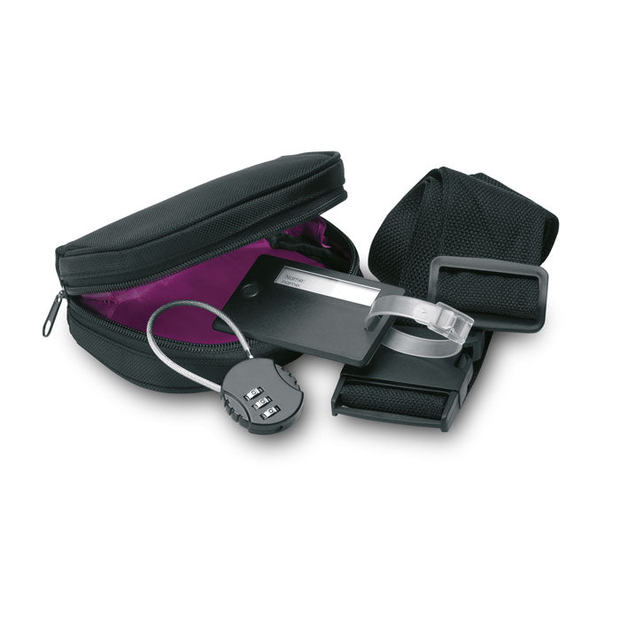 TRAVELSUP 3-teiliges Reise Set – Schwarz
