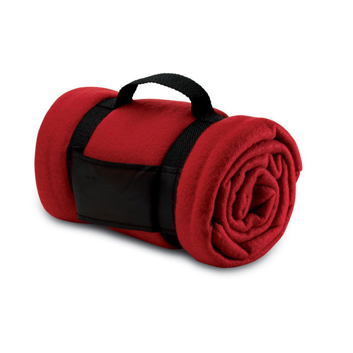 STAVENGER Fleece-Decke – Rot