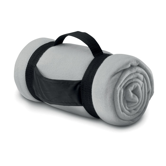 STAVENGER Fleece-Decke – Mattsilber