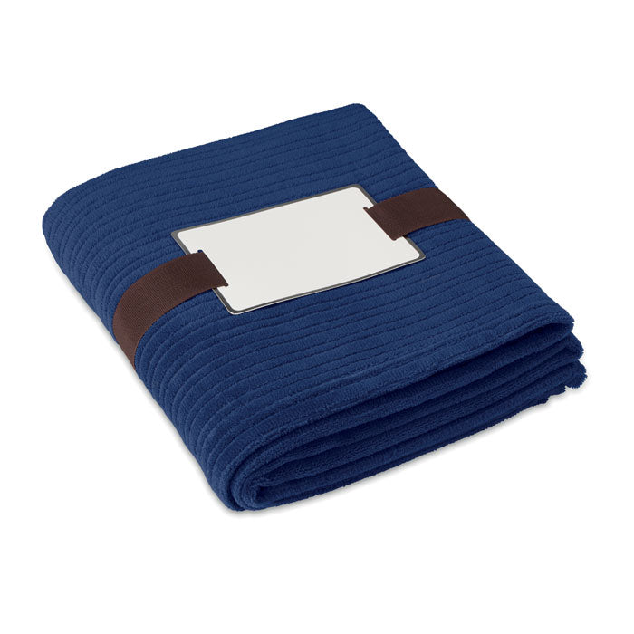 CAP CODE Fleece-Decke – Blau