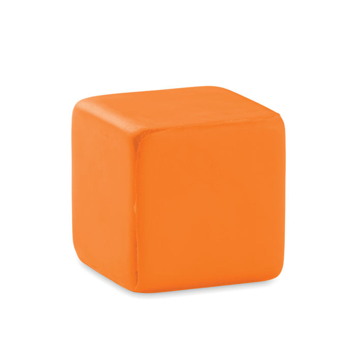SQUARAX Anti-Stress-Würfel – Orange