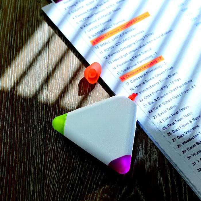 TRIANGULO Textmarker