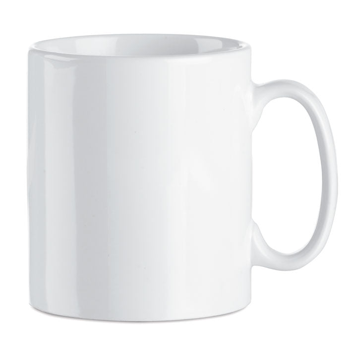 SUBLIM Keramiktasse 300ml – Weiß