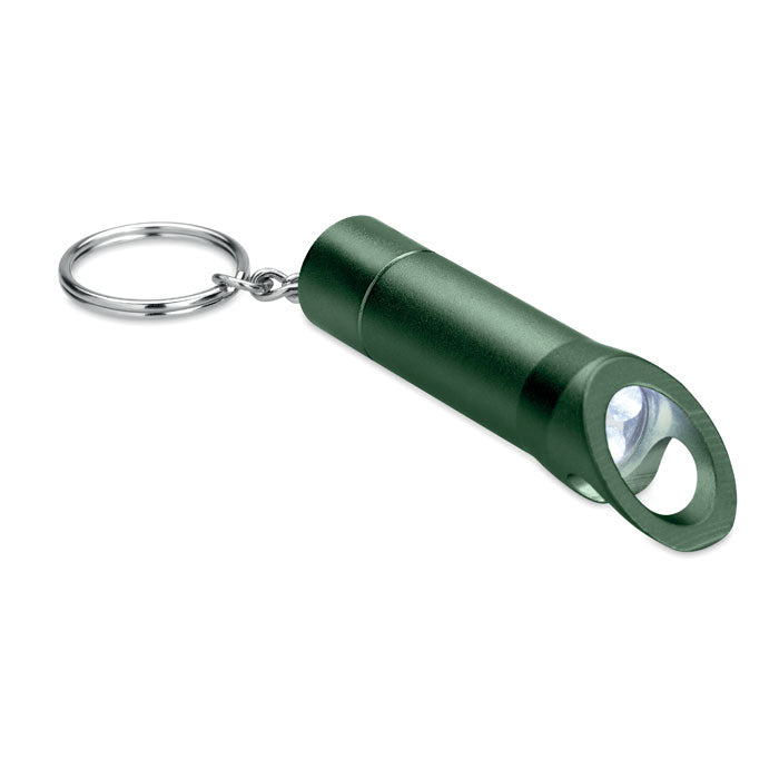 LITOP Schlüsselring aus Metall – Dunkelgrün