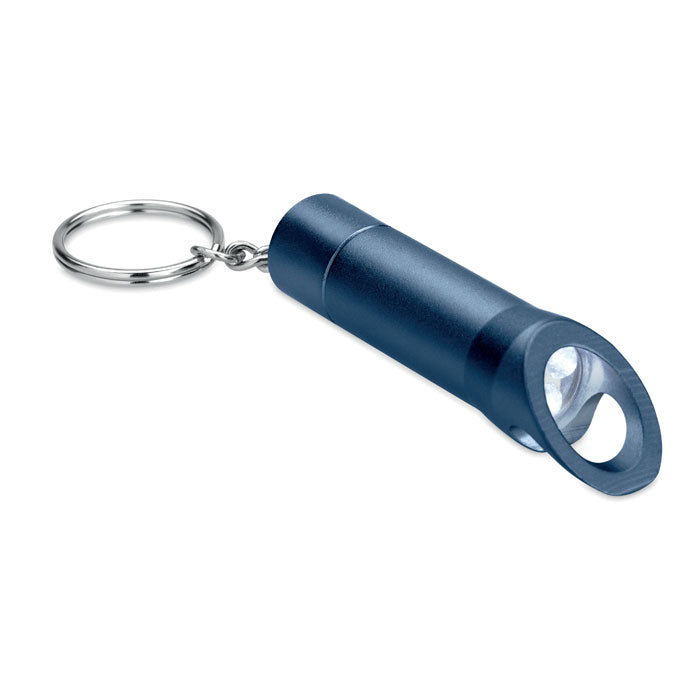 LITOP Schlüsselring aus Metall – Marineblau