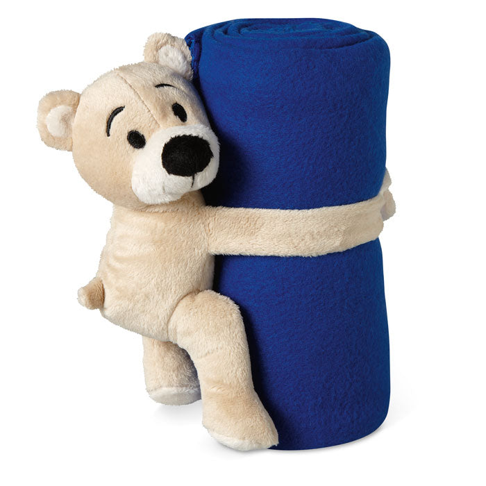 MANTA Kinder-Fleece-Decke – Blau