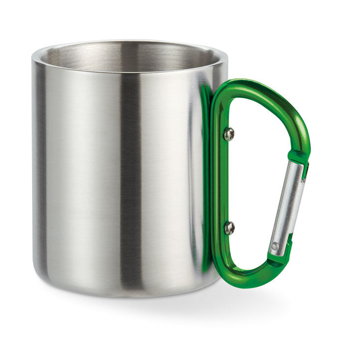 TRUMBO Trinkbecher mit Karabiner – Grün