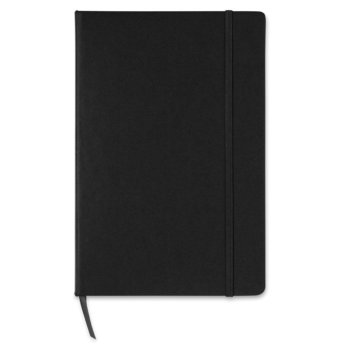SQUARED A5 Notizbuch – Schwarz