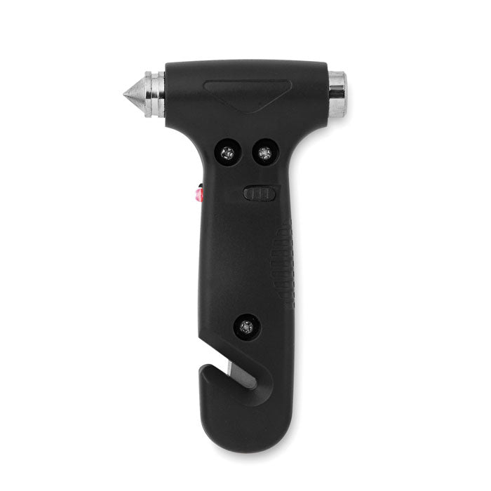 RESQ 3 in 1 Notfall-Hammer – Schwarz