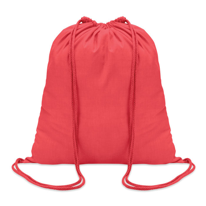 COLORED Beutel mit Kordelzug – Rot