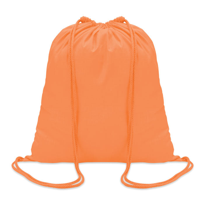 COLORED Beutel mit Kordelzug – Orange