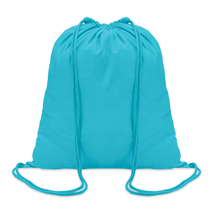 COLORED Beutel mit Kordelzug – Türkis
