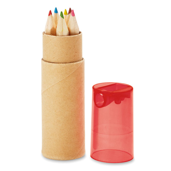 PETIT LAMBUT Buntstifte-Set – Transparent Rot