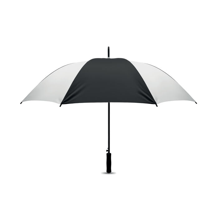 SWANSEA Regenschirm 68,5 cm – Weiß/schwarz