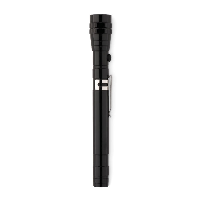 STRECH-TORCH Teleskop Taschenlampe – Schwarz