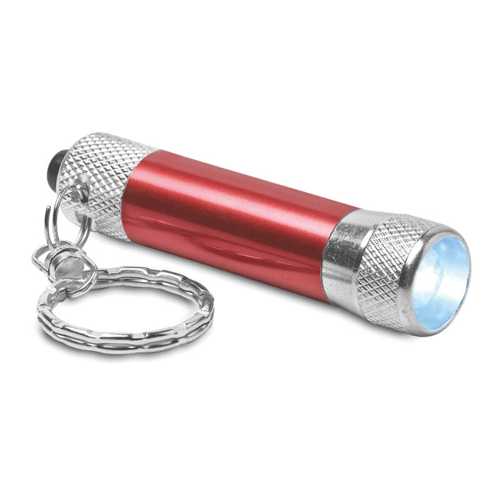 ARIZO Schlüsselring Mini-Leuchte – Rot