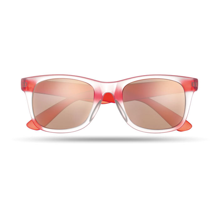 AMERICA TOUCH Verspiegelte Sonnenbrille – Rot