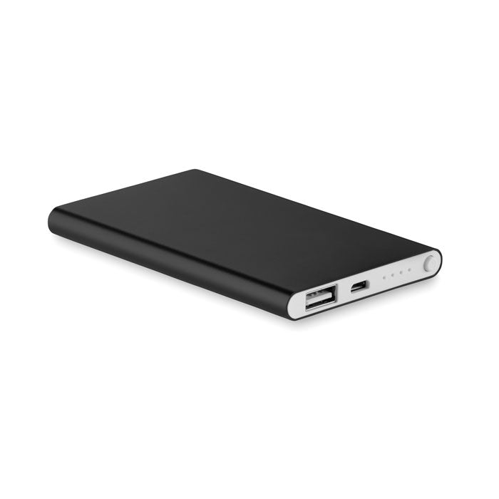 POWERFLAT Powerbank 4000 mAh – Schwarz