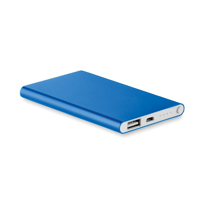 POWERFLAT Powerbank 4000 mAh – Königsblau