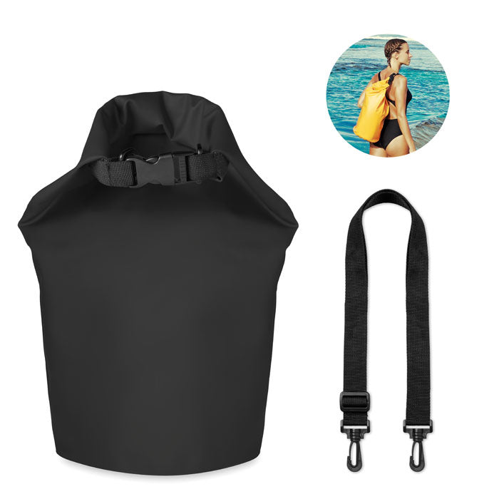 SCUBA Wasserdichter Beutel 10l – Schwarz