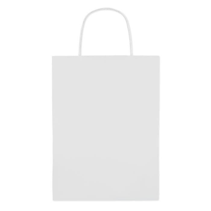PAPER MEDIUM Papiertüte, medium 150 gr/m² – Weiß