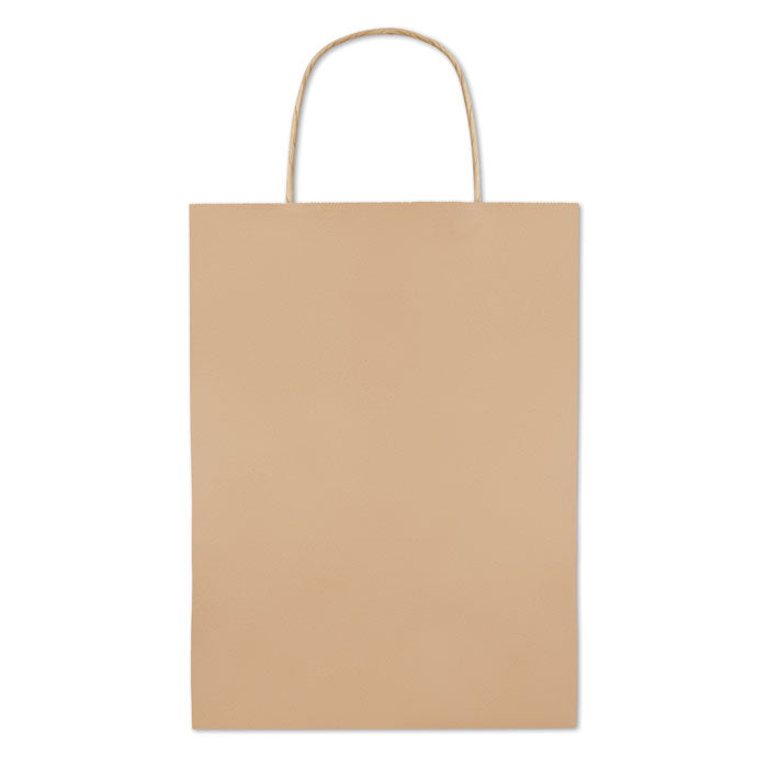 PAPER MEDIUM Papiertüte, medium 150 gr/m² – Beige