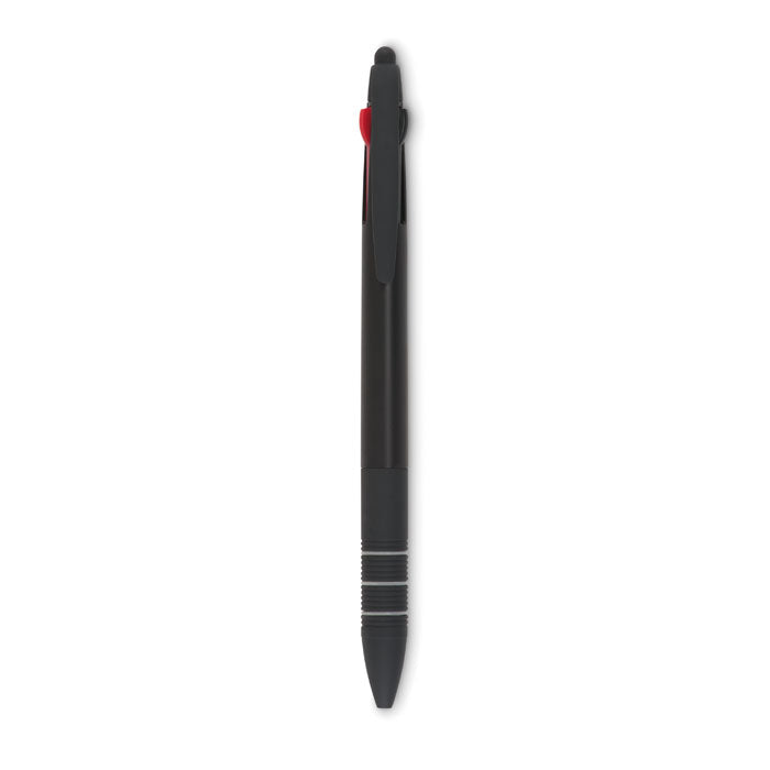 MULTIPEN 3-Farb-Kugelschreiber/Stylus – Schwarz