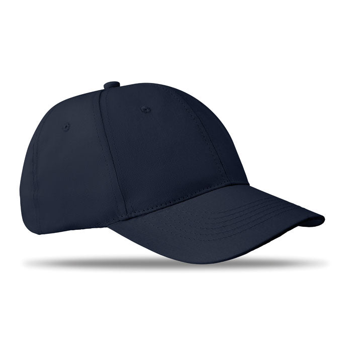 BASIE APOLLO Baseball cap 6 panels 160g/m² – Blau