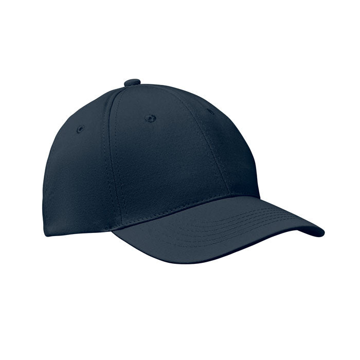 BASIE APOLLO Baseball cap 6 panels 160g/m² – Marineblau
