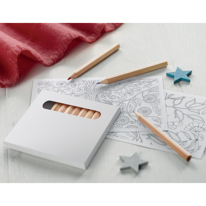 PAINT&RELAX Mal-Set mit Buntstiften