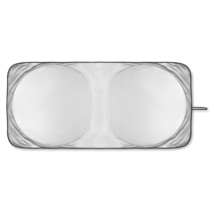 OMBRA POUCH Autosonnenblende – Mattsilber
