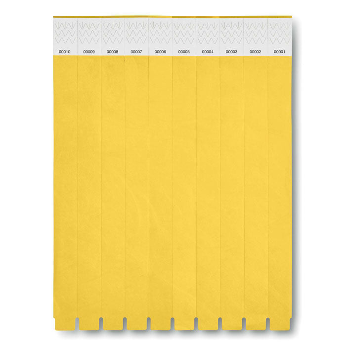 Tyvek® Event Armband – Gelb