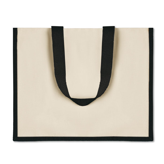 CAMPO DE FIORI Jute/Canvas Shopper