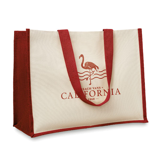 CAMPO DE FIORI Jute/Canvas Shopper