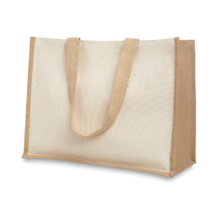 CAMPO DE FIORI Jute/Canvas Shopper