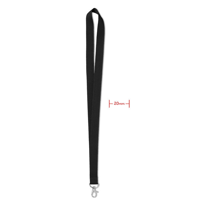 SIMPLE LANY Lanyard – Schwarz