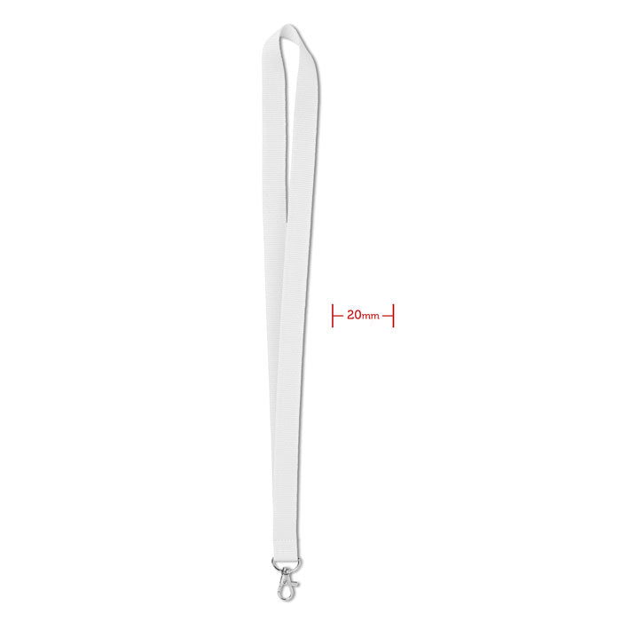 SIMPLE LANY Lanyard – Weiß
