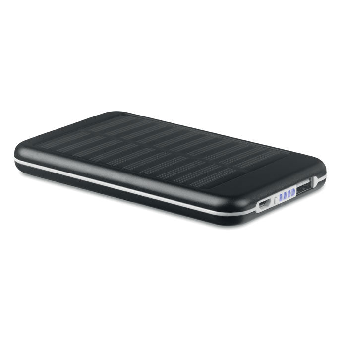 SOLARFLAT Solar Powerbank 4000 mAh – Schwarz