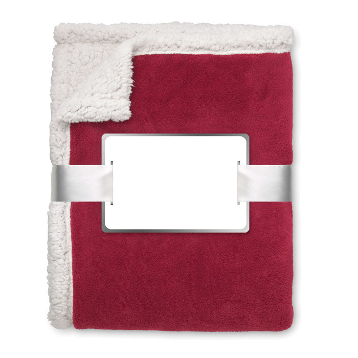 ZERMATT Coral Fleece Decke