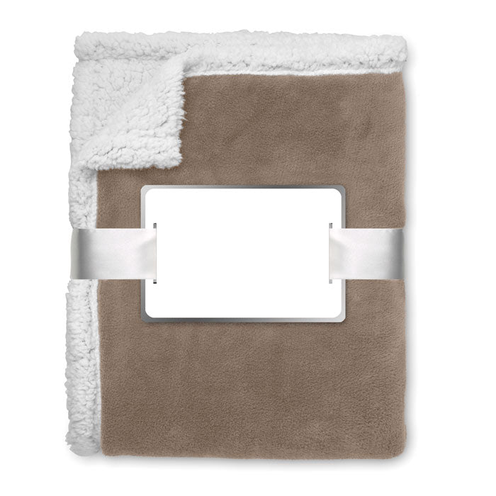 ZERMATT Coral Fleece Decke