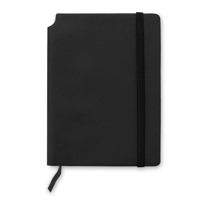 SOFTNOTE Notizbuch mit PU Cover – Schwarz