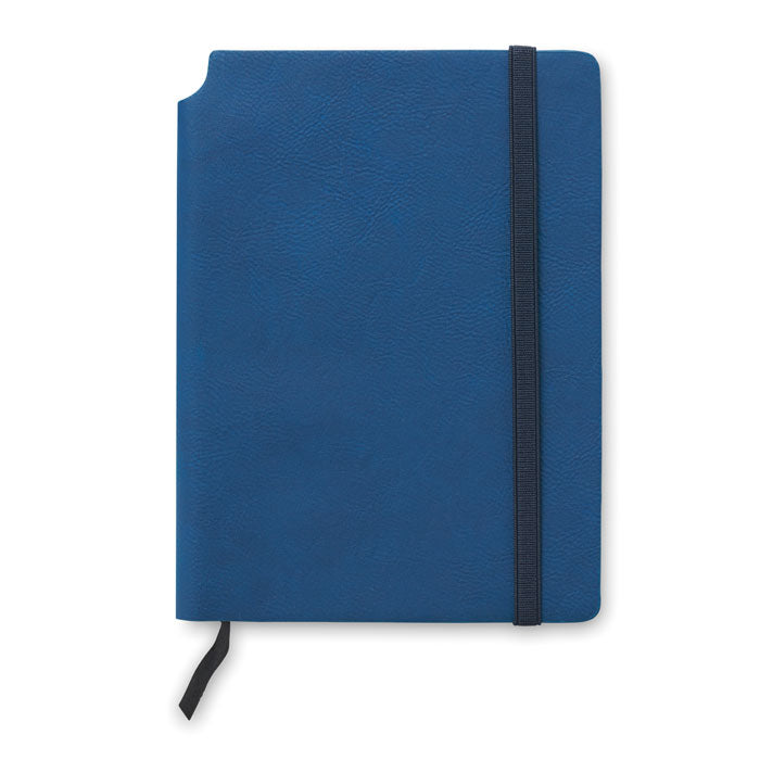 SOFTNOTE Notizbuch mit PU Cover – Blau