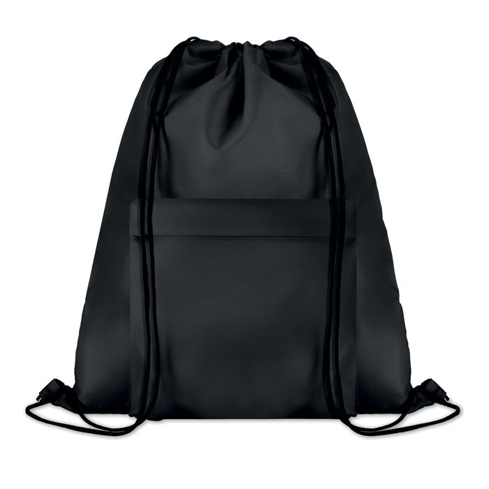 POCKET SHOOP Großer Beutel mit Kordelzug – Schwarz