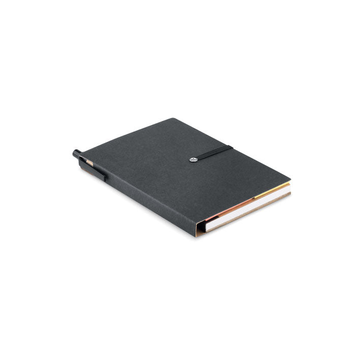 RECONOTE Recyceltes Notizbuch – Schwarz